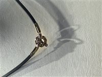 Necklace Baraka Man in Gold Diamante 0.02 Ct GC20986 - GC20986